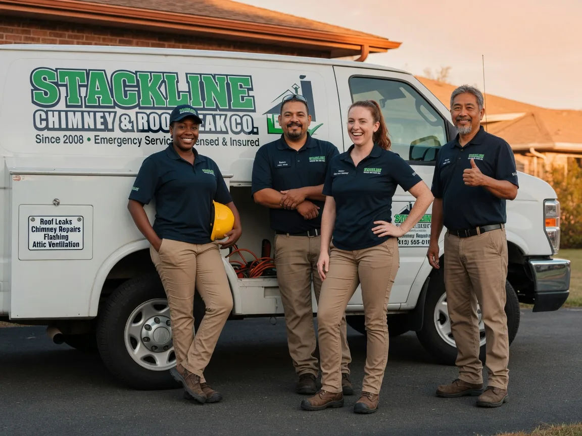 Chimney flashing repair company in Newcastle, UT